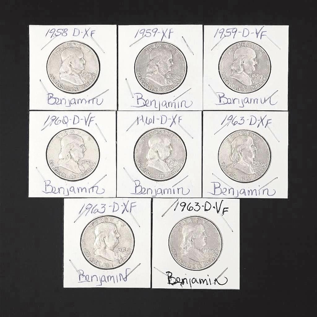 Franklin Half Dollar Set - Etsy