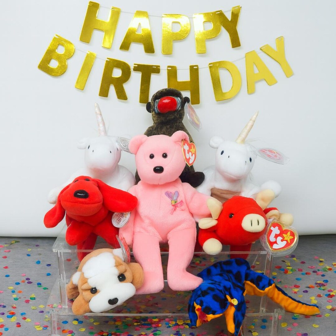 Beanie Babies May Birthday Choose Your Beanie Clean, Protected