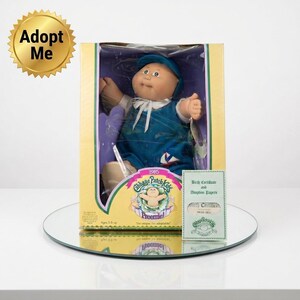 1985 NEW Cabbage Patch Kids Preemie • IOB • Birth Certificate • Webb Ben • Vintage Coleco Doll