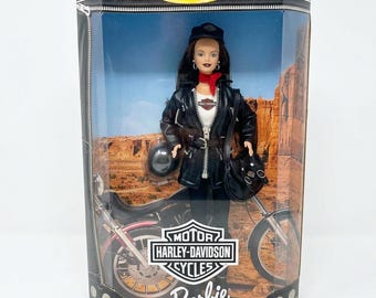 Barbie Harley Davidson Motorcycle Doll 2nd in Series 1998 #20441