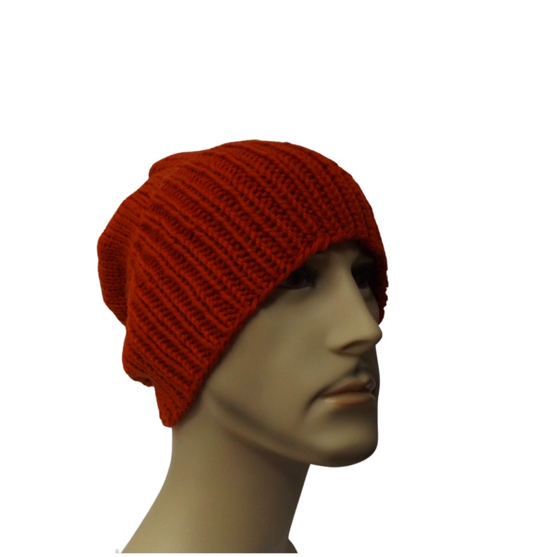 Men Wool Winter Hats Fisherman/'s Beanie Handmade Slouch Australian made Fall Fashion Knitted Beanie