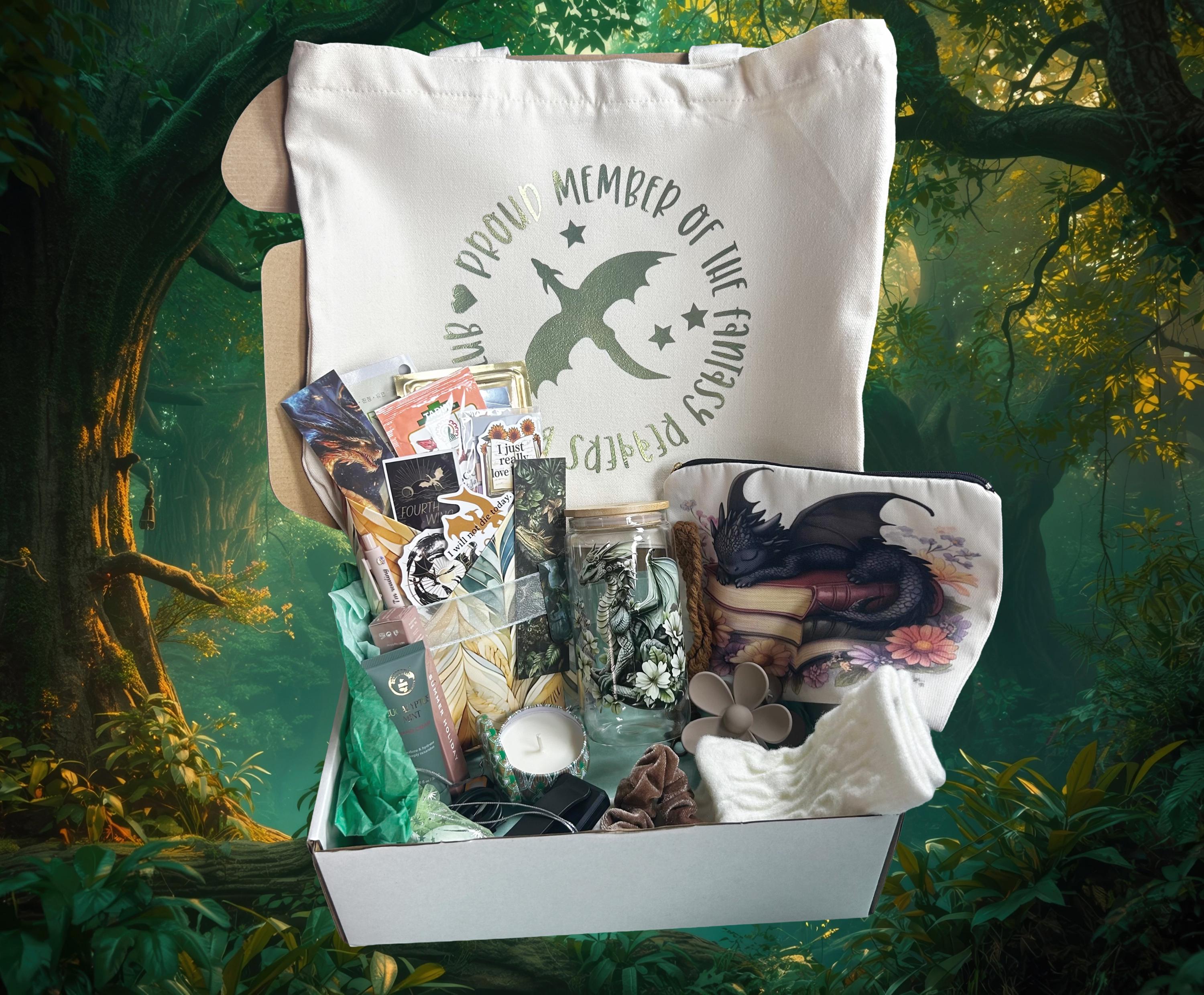 Forest and Flame Fantasy Blind Book Box