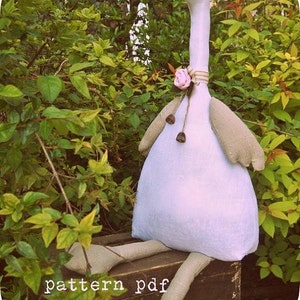 Pdf Sewing Pattern Goose, Soft goose, Softie Pattern, Cloth, Rag Doll, Home Decoration pattern, Stop Door, Toy, Free Shipping image 4