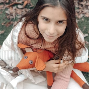 Pdf sewing pattern Fox Stuffed Animal Fox plush toy pattern, FREE SHIPPING image 2