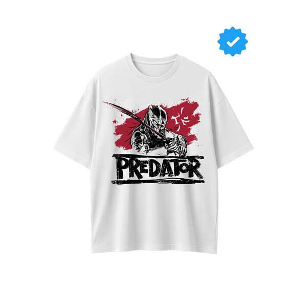 Sweatshirt Officiel Predator: Badlands - Masque Et Logo De Dek - Coupe Classique - Merchandising Film