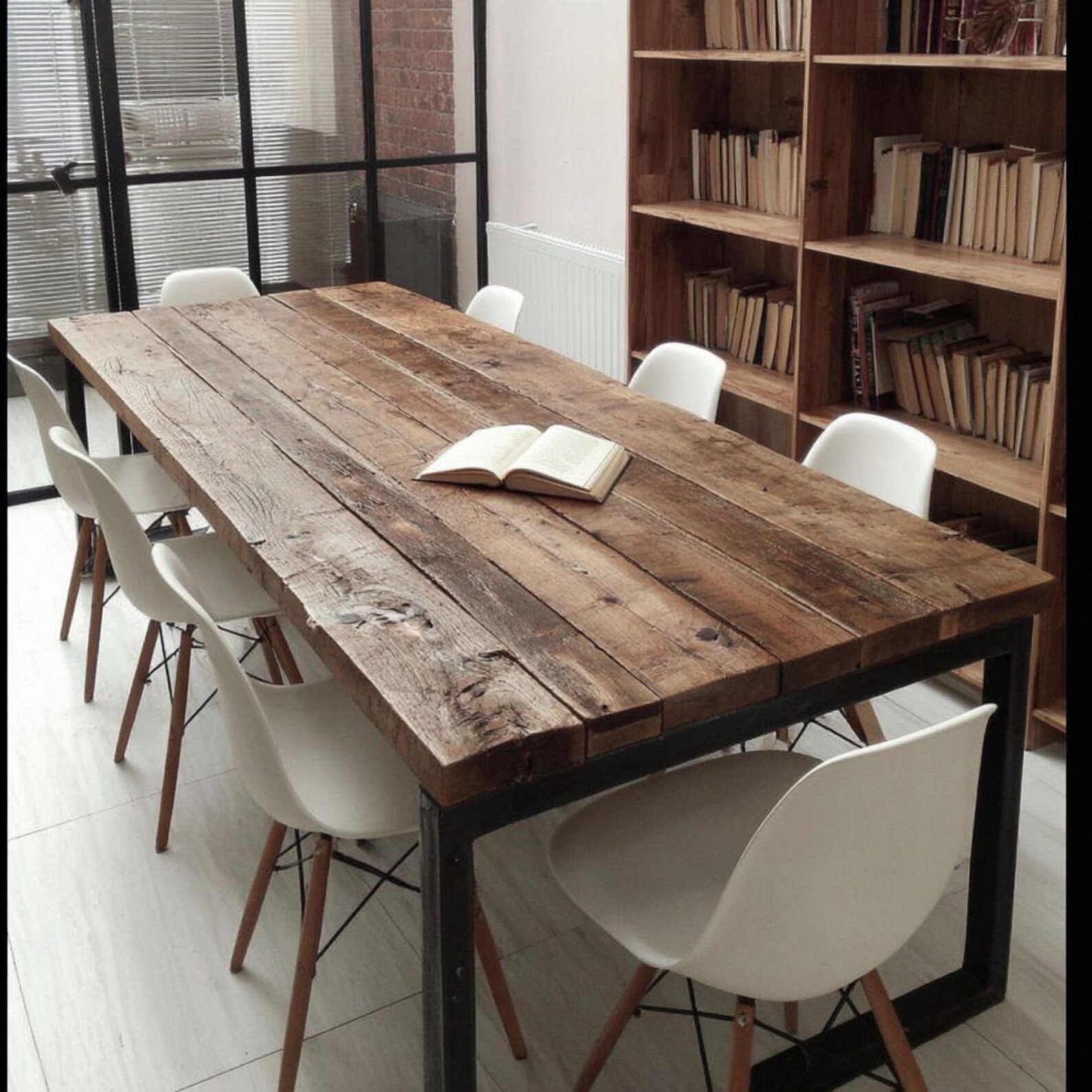 Handmade Rustic Wood Dining Table – Custom Farmhouse Kitchen Table - Etsy