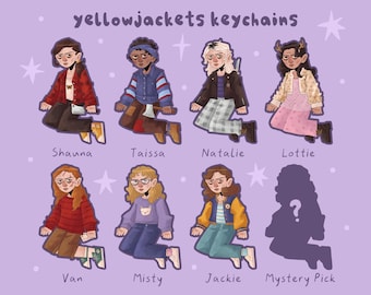 Portachiavi in acrilico Yellowjackets