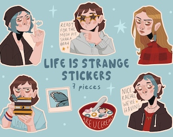 Pacchetto adesivi Life Is Strange