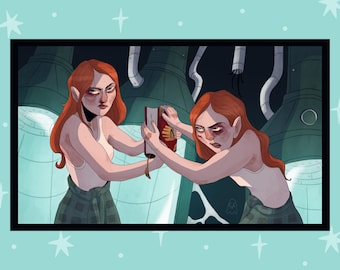 Stampa artistica di Gravity Falls Wendy Clones