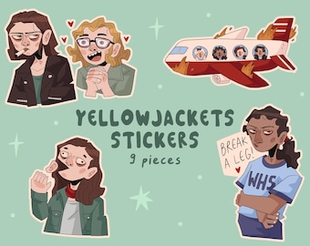 Set di adesivi Yellowjackets 1