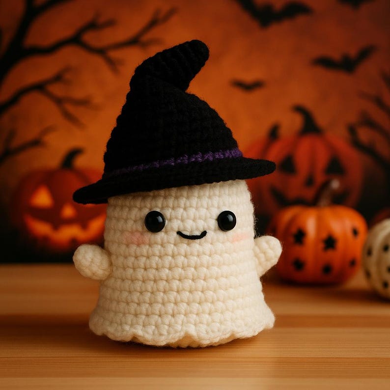 Baby Ghost Amigurumi Crochet Pattern – Halloween PDF Pattern - Etsy