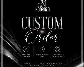 Hecho a pedido, pedido personalizado