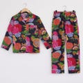Hand Block Print Cotton Pajama Set: Indian Floral Nightwear product logo