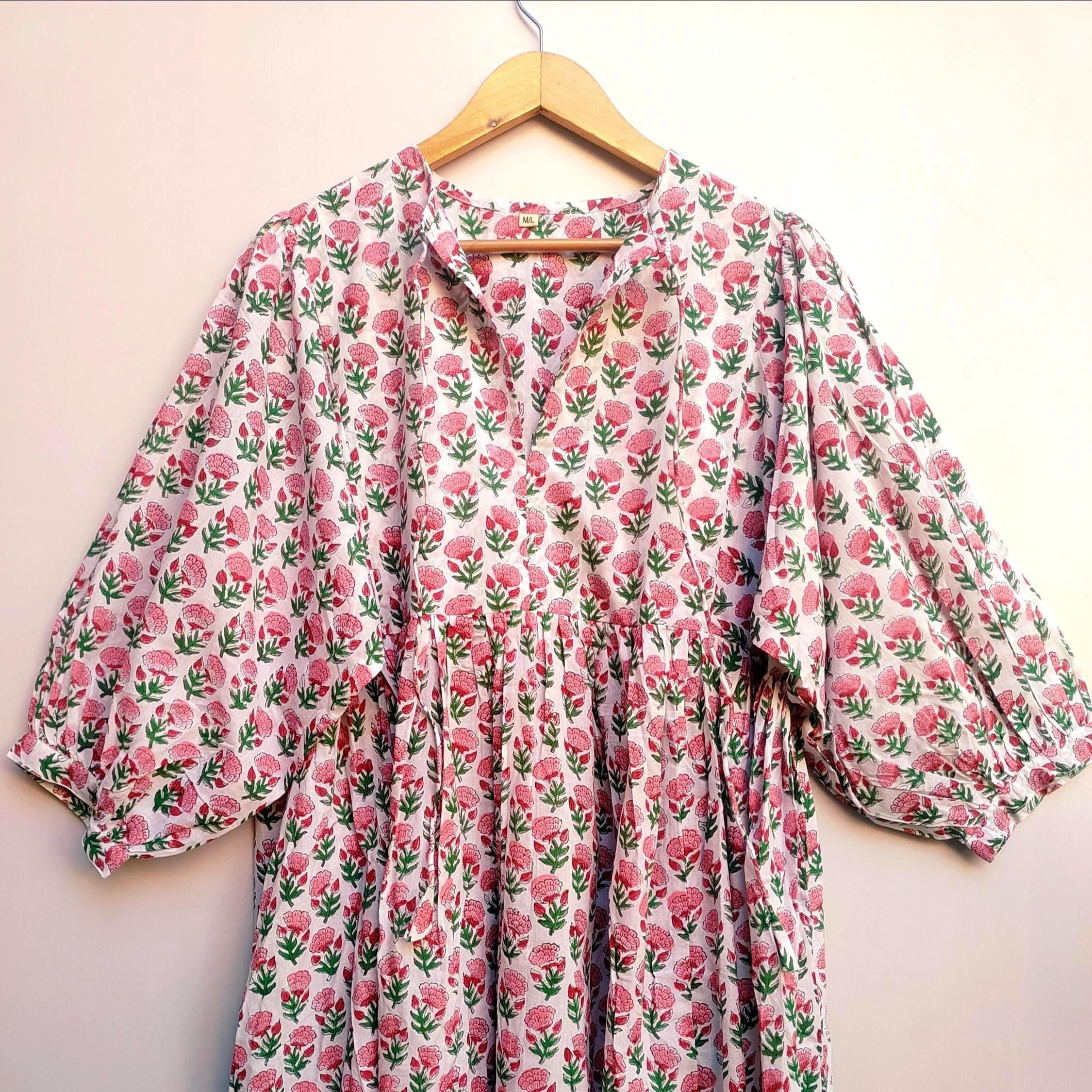 Indian Cotton Summer Dresses - Etsy