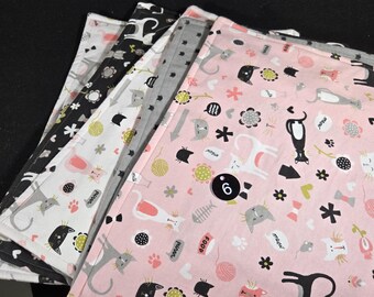 Handmade Flannel Catnip Crinkle Mats-Cute Cats