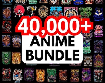 40,000+ anime bundle png – pod designs for t-shirts & hoodies, digital clipart svg pdf jpg