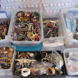20+ Pfund Mystery Schmuck Lot: Tragbare gemischte Stücke
