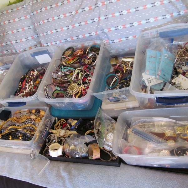 16+ lb all wearable Mystery jewelry lot, all good condition, free US shipping