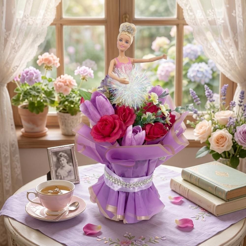 happy ballerina bouquet ♡ ブートニア付き Ballerina Bouquet - Etsy