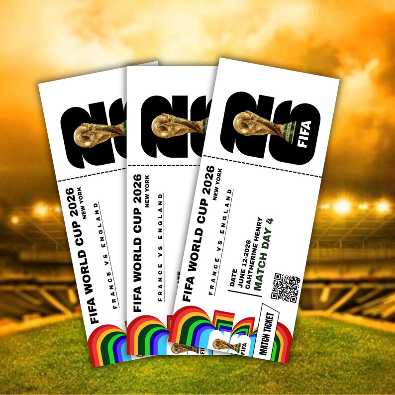 Fifa Worldcup Tickets 2026 for Celebrating the Ultimate Soccer ...