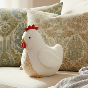 Schnittmuster Henne: Anfängerfreundliches weiches Stofftier (PDF-Schnittmuster)