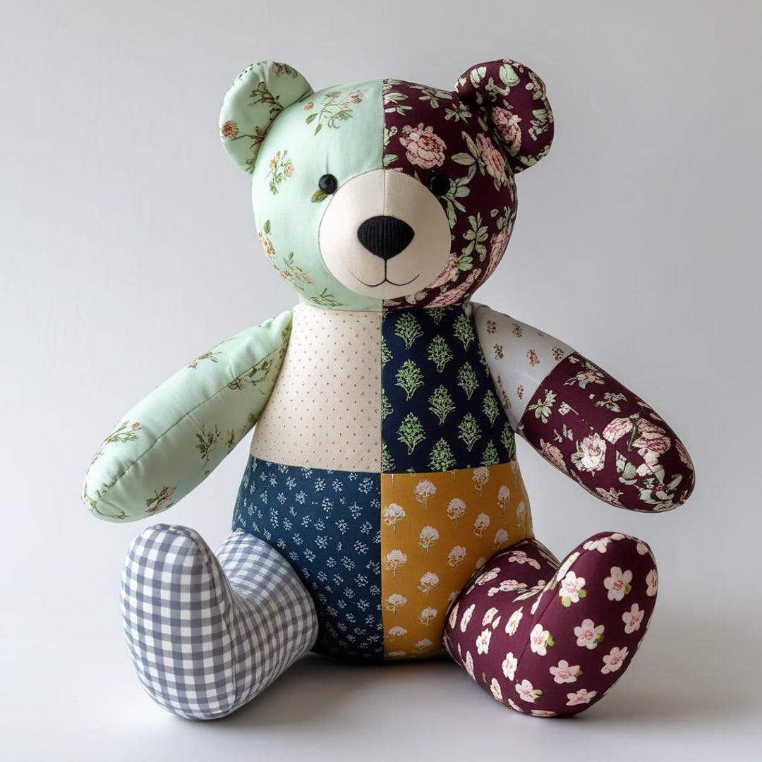 Memory Bear Sewing Pattern – Keepsake Teddy Bear (digital File) - Etsy UK