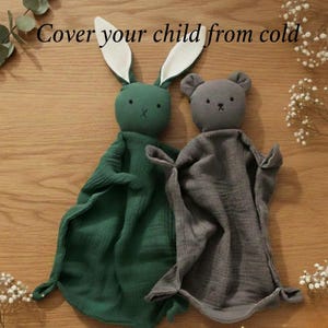 Patrón de costura de manta de confort, 2 en 1, descarga instantánea en PDF, manta de seguridad para bebé, regalo para alguien especial