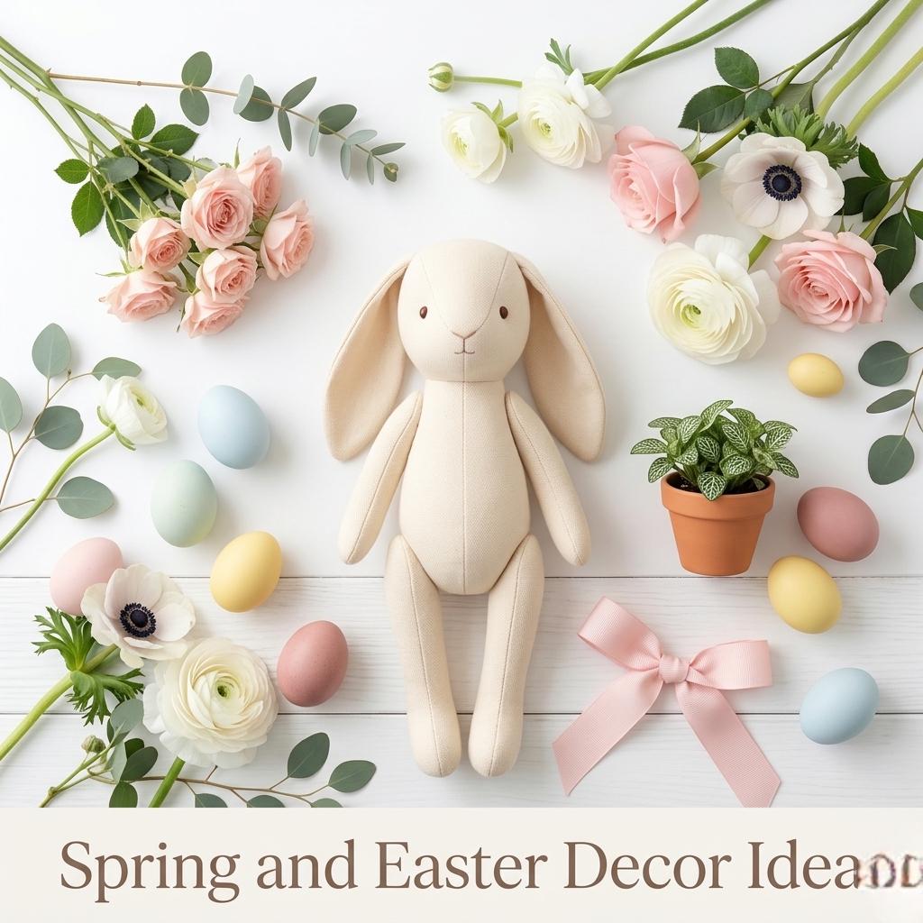 Bunny Sewing Pattern PDF, Plush Rabbit Toy DIY, Stuffed Animal ...