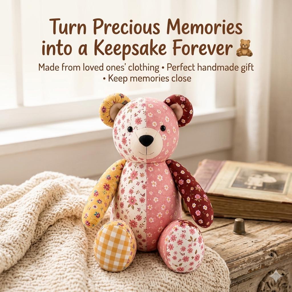 Memory Bear Sewing Pattern PDF | Large Size | A4 A0 US Letter | Instant ...
