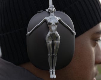 Sorayama AirPods Max Attachment | Inspired by The Weeknd Statue | After Hours Til Dawn Concert | 3D MODEL FILE
