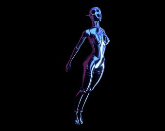 Sorayama Miniature Robot | Inspired by The Weeknd Statue | After Hours Til Dawn Concert | 3D MODEL FILE