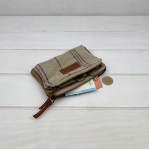 Cartera mediana mujer lino Mallorca