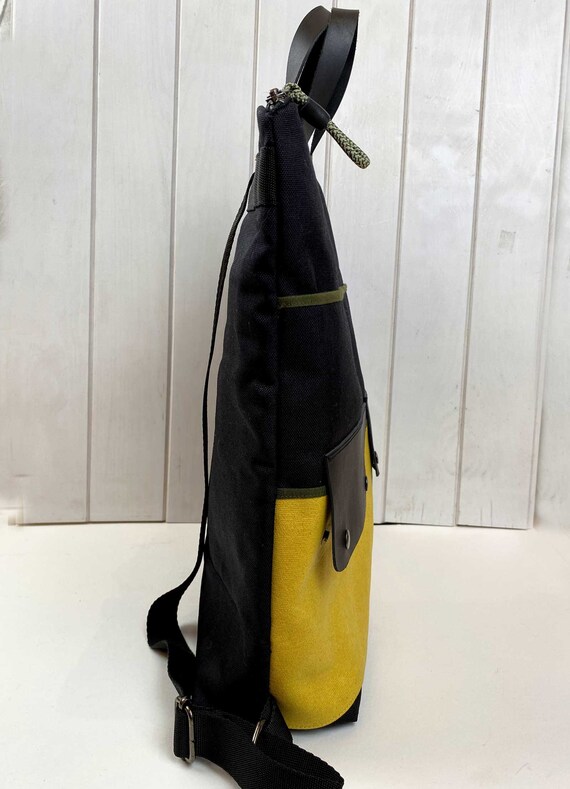 Cordura top laptop backpack