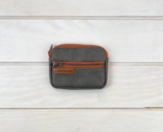 Canvas purse wallet hotsell