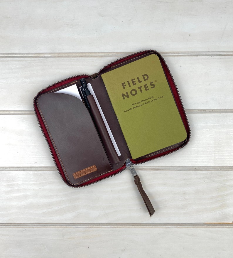Funda de cuaderno Moleskine/ funda de piel para cuaderno image 1