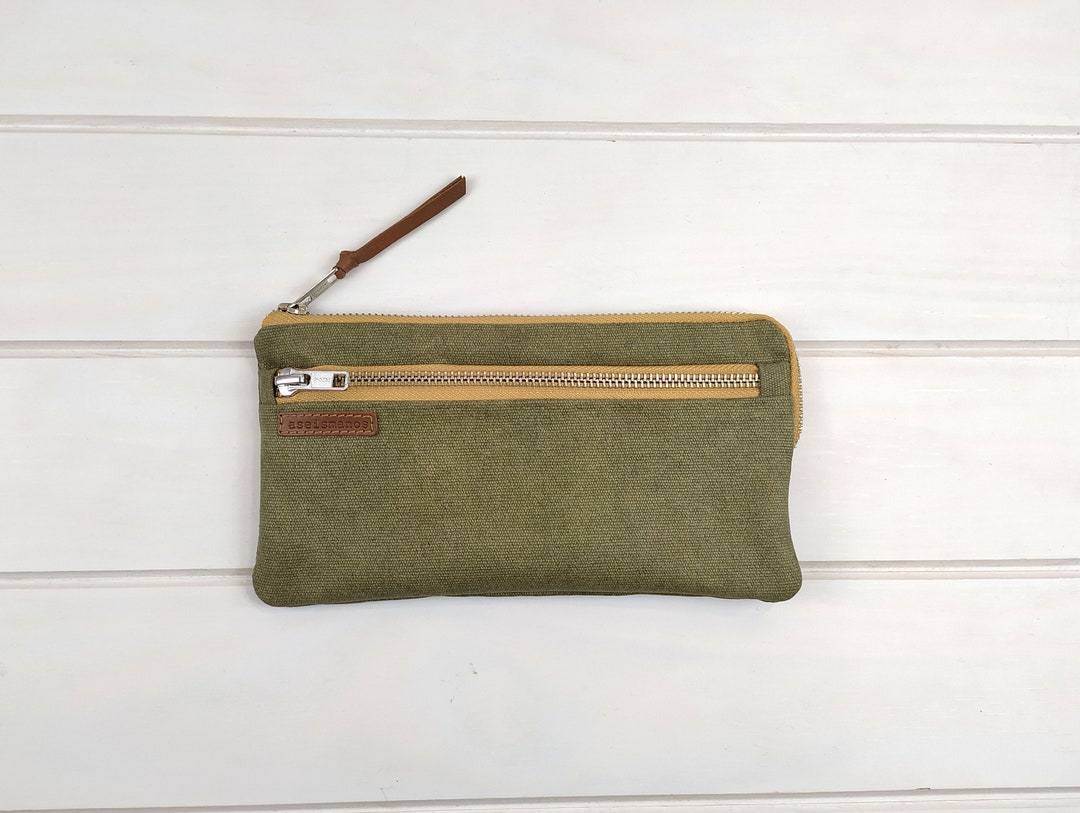 Canvas Travel Wallet Travel Accessories Etsy