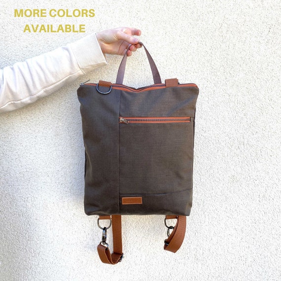 Mochila Convertible De Cordura Unisex Bolso Casual Para El Trabajo Resistente Al Agua Etsy UK