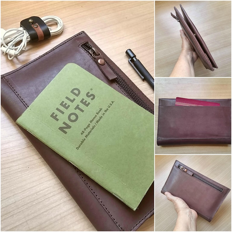 Funda para libreta Moleskine A5/ funda de piel para cuaderno Etsy España