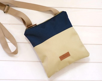 Crossbody Bag | Handmade Fabric Shoulder Bag | Boho Everyday Purse | Multiple Colors & Patterns