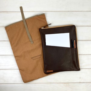 Funda de planificador de cuero, funda de cuaderno de viaje de cuero hecha a mano, regalo de cuero personalizado