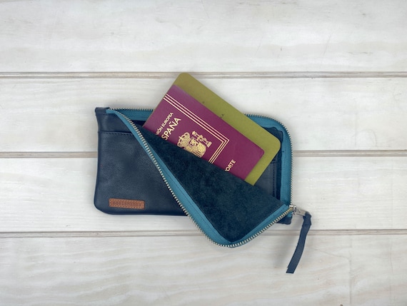 Cartera De Cuero Para Pasaporte, Estuche Para Pasaporte  display picture 2