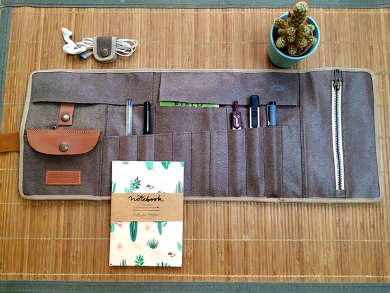 Estuche enrollable estuche - Etsy España