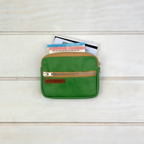 Emerald Green Pocket Wallet Gift for Men Etsy