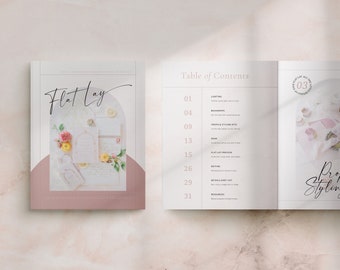 Flat Lay E-Workbook - Jessica Thomas Photography’s Guide to Flat Lay