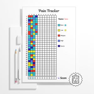 Symptom Tracker PDF | Chronic Illness Health Journal