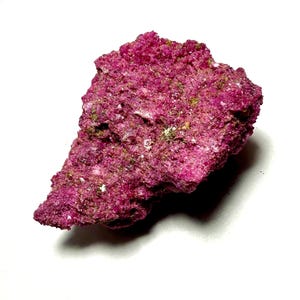 Rare Ruby Cluster, UV Reactive Crystal, LARGE at Over 85g