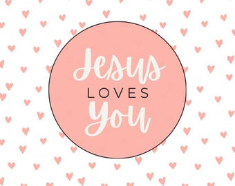 Jesus Loves You Cards - Digital Print