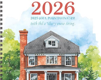 2026 Home Maintenance Planner: Repair & Upgrade Tracker (Digital Download)