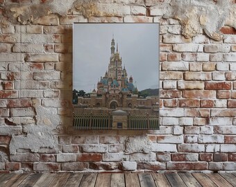 Hong Kong Disneyland Castle Print | Magical Dreams Wall Art (Digital Download)