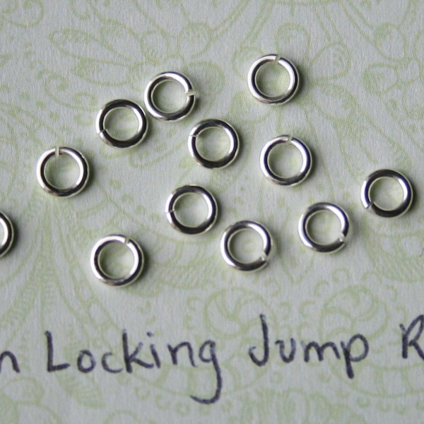 Locking Jump Rings Etsy
